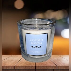 NEW! BB INTL. Golden Bloom Luxury Scented Candle 11.3oz